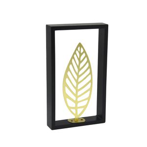 Decoração de Mesa Hasiera Flor Metal Dourada 24 Cm Hasiera