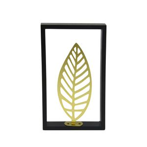 Decoração de Mesa Hasiera Flor Metal Dourada 24 Cm Hasiera