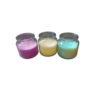 Conjunto Três Velas Hasiera Jasmin Lavanda e Baunilha Hasiera