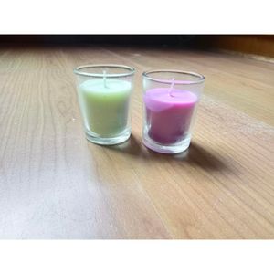 Conjunto Duas Velas Hasiera Jasmin  e Lavanda Hasiera
