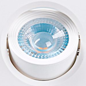 Spot LED de Embutir Quadrado Alltop Mr11 3W Luz Amarela 6500K Bivolt - 15090192 - Taschibra