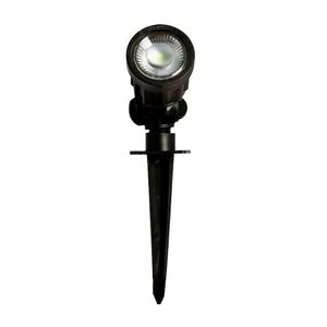 Espeto de Jardim com Foco Direcionável em LED Integrado 5W Verde IP44 Preto - Bronzearte