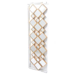 Espelho Decorativo Quadrados 92X27Cm Hasiera