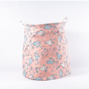 Cesto P/Roupa Algod/Linho 35X43Cm Infantil Hasiera