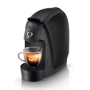 Máquina de Café Espresso Automática Luna 700ml Preta 220V - Tres Coracoes
