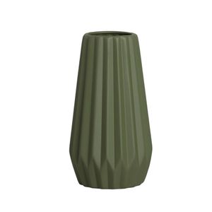 Vaso Quartzo 28Cm Vd Musgo 19975 Ceramica Judite