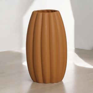 Cachepo Cacau 25Cm Canela 7318 Ceramica Judite