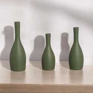 Kit C/3 Vasos Vd Musgo 19929 Ceramica Judite