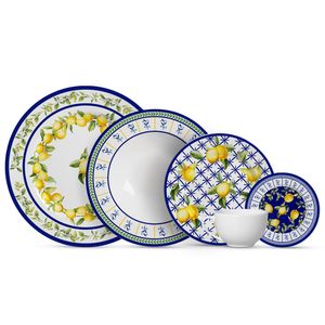 Prato Sobremesa Flat Limone 21Cm - 1103 - Alleanza