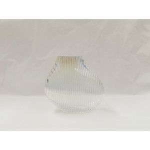 Vaso Hasiera Vidro 23x9,5x22cm Colorido Hasiera