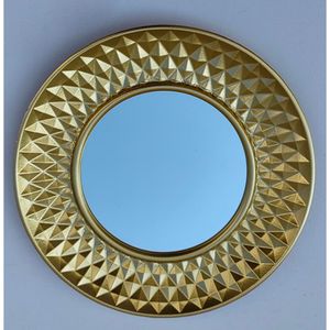Espelho Ouro 40X40X4,5cm Hasiera