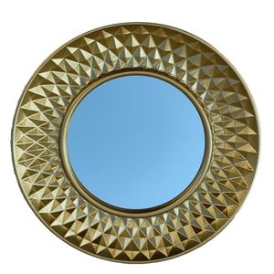 Espelho Ouro 40X40X4,5cm Hasiera