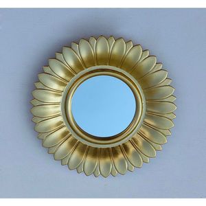 Espelho Ouro 27,5X27,5X3cm Hasiera