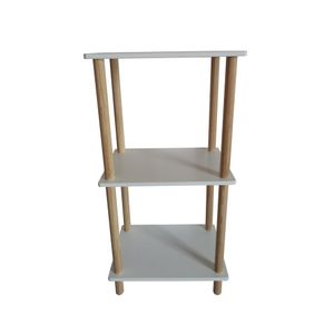 Rack Cor Natural da Madeira 39,8X26,8X79,8cm Hasiera