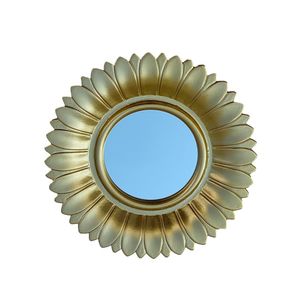 Espelho Ouro 27,5X27,5X3cm Hasiera