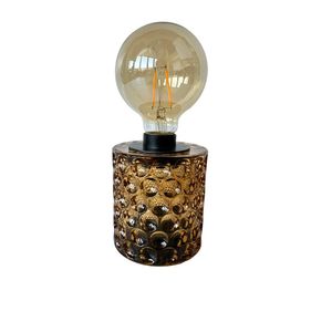 Abajur Fortec LED a Pilhas Âmbar 9x9x20.3 cm Hasiera