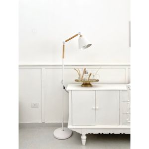 Luminária De Coluna Orion E27 Branco Gmh Trade
