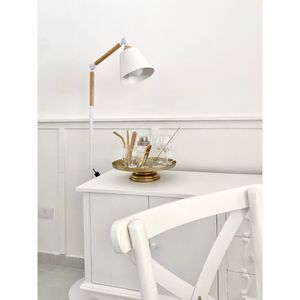 Luminária De Coluna Orion E27 Branco Gmh Trade