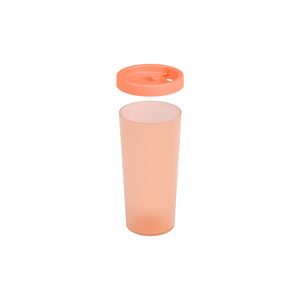 Copo C/Tampa Nutri 500Ml Coza Laranja