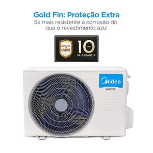 Ar Condicionado Split 9.000BTU/h Inverter Xtreme Save Connect Frio - 42ACVI09M5 - Midea