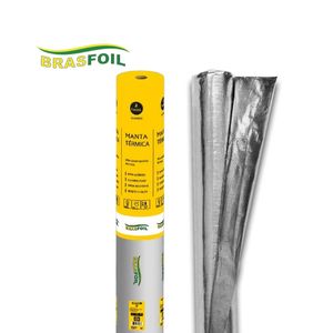 Manta Térmica para Telhado com 2 Faces Residencial SB III 15M - Brasfoil