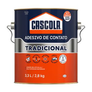 Cola De Contato Tradicional 2,8Kg Cascola