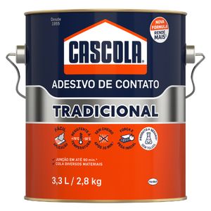 Cola De Contato Tradicional 2,8Kg Cascola
