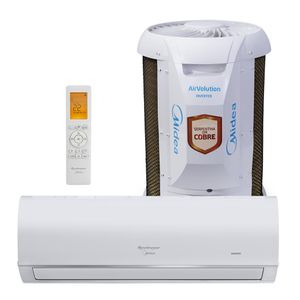 Ar Condicionado 18000 Btus Split HW Inverter Midea AirVolution Connect High Wall Frio com Wi-fi 42AFVCI18S5|38TVCI18S5 - 220v