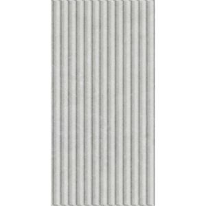 Revestimento Cerâmico Cimento Acetinado Retificado Canel Cannes Grigio Tipo A 45X90CM - CE0907A1 Biancogres