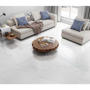 Piso Marmorizado Polido Retificado Lencois HD Tipo A 83x83CM - 50109 - Arielle