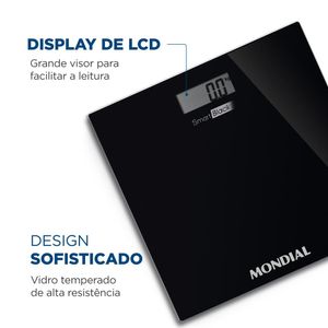 Balança Digital Smart Preto Bivolt - BL-05 - Mondial
