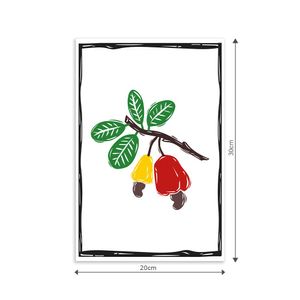 Placa Decorativa Cordel Cajus 20X30Cm Arte Própria