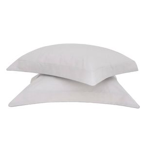 Fronha C/Abas 50x70 Basic Percalle Bege 019 180 Fios Buddemeyer