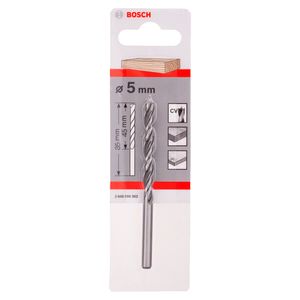 Broca Três Pontas para Madeira 5MM - 2608596302 - Bosch