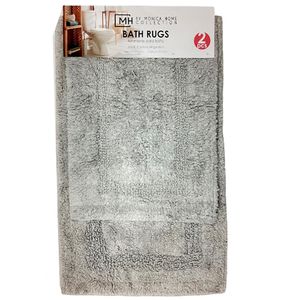Kit Tapete Para Banheiro 2 Peças Cinza 736-1402832 Hasiera