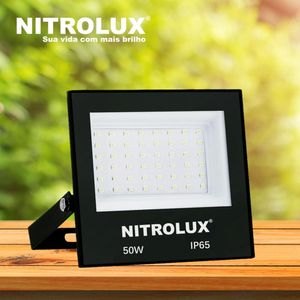 Refletor Led 50W Vd Bivolt Nitrolux