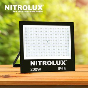 Refletor Led 200W 6500K Bivolt Nitrolux