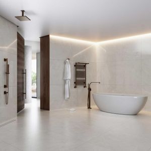 Porcelanato Marmorizado Acetinado Retificado Pulpis Bianco Satin Tipo A 80X80CM - CO0339A1 Biancogres