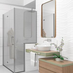 Revestimento Cerâmico 3D Brilhante Retificado Ascot Tipo A 36X58CM - 54700 - Arielle