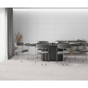 Revestimento Cerâmico 3D Brilhante Retificado Trend Clean Lux Tipo A 36X58CM - 54702 - Arielle