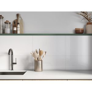 Revestimento Cerâmico Mate Retificado Riviera Branco Tipo A 36X58CM - 54704 - Arielle