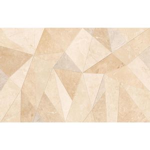 Revestimento Cerâmico 3D Pedra Bege Brilhante Retificado Bali Tipo A 36X58CM - 54801 - Arielle
