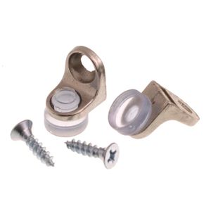 Suporte Para Prat. De Vidro Em Zamak Com Ventosa E Parafusos 6218 Bemfixa