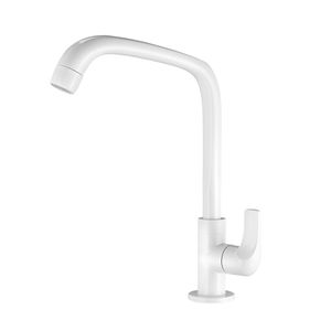 Torneira para Cozinha de Bancada Branca 1167 F61 em ABS Lorenzetti