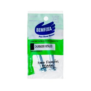 Chumbador Metalico 5/16X3.1/4 Com Prolongador 3692 Bemfixa