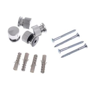Botao Frances Para Espelho Plastico Cromado 8020 Bemfixa
