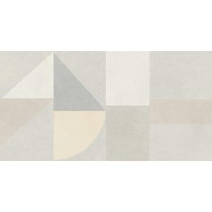 Piso Decorado Acetinado Retificado Cemento Vecchio Tipo A 38X76CM - RT38027 - Embramaco