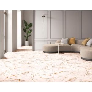 Revestimento Cerâmico Marmorizado Brilhante Retificado Flox Tipo A 36X58CM - 54819 - Arielle