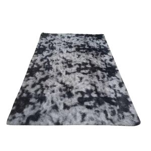 Tapete 60X100Cm Poliéster Cinza Hasiera