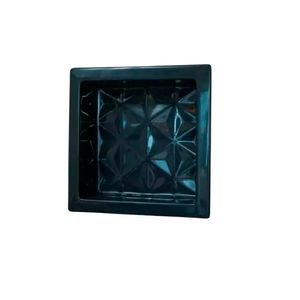 Nicho Delux De Mármore Sintético 37X37cm Preto Perolizado Bella Pia